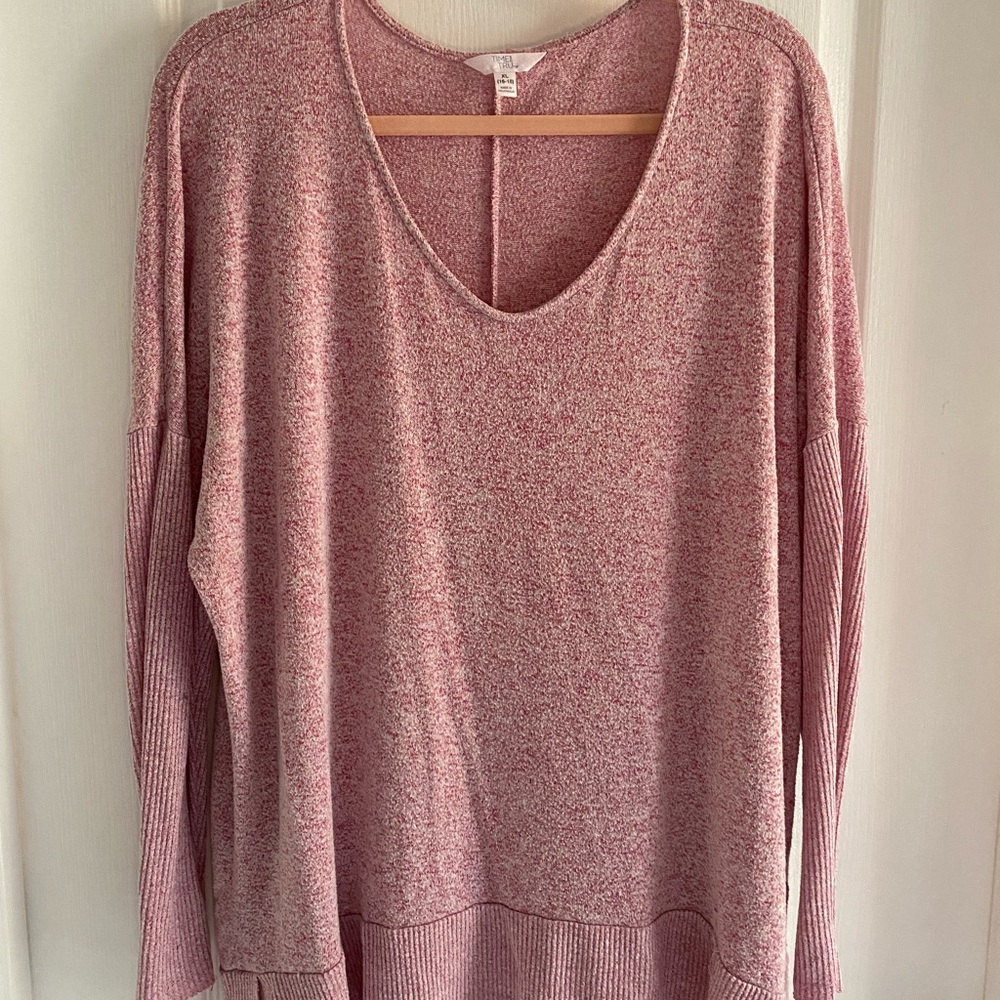 Time & Tru light Sweater XL